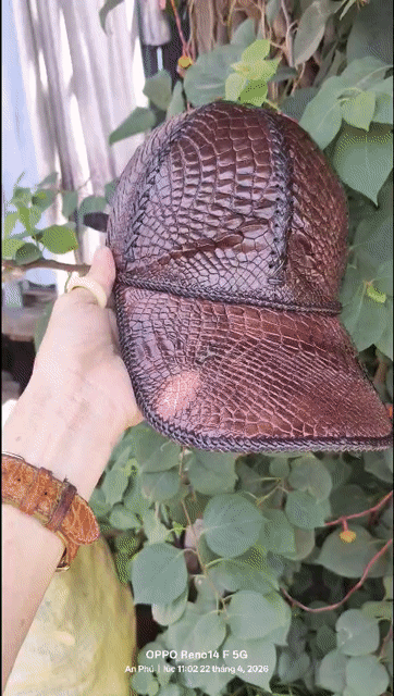 Mũ da tay cá vảy rồng. Mua bán Phụ kiện thời trang khác tại Huyện An Phú An Giang được đăng bởi THẮNG ĐỒ DA hình 1