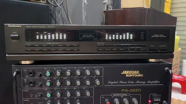 Equalizer Technics SH-GE70 Đen. Mua bán Tivi, Âm thanh tại Quận Bắc Từ Liêm Hà Nội được đăng bởi Nguyễn Hoàng Anh hình 1