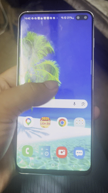 Samsung S10 512GB Trắng. Mua bán Điện thoại tại Thành phố Cẩm Phả Quảng Ninh được đăng bởi tran trung hieu hình 1