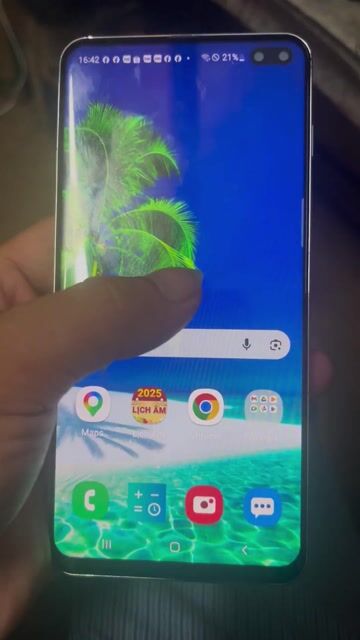 Samsung S10 512GB Trắng. Mua bán Điện thoại tại Thành phố Cẩm Phả Quảng Ninh được đăng bởi tran trung hieu hình 1