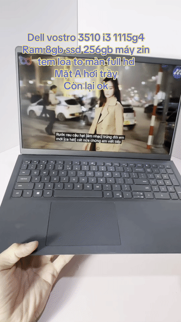 Dell Vostro i3-1115g4 8GB/256GB Xám. Mua bán Laptop tại Quận 6 Tp Hồ Chí Minh được đăng bởi Máy Tính Bảo Ngọc hình 1