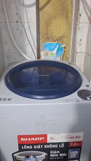 Máy giặt Sharp 7.2kg Trắng. Mua bán Máy giặt tại Quận 10 Tp Hồ Chí Minh được đăng bởi Khoa Trần hình 1