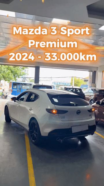 Mazda 3 Sport Premium 2024 Trắng 33.000 km. Mua bán Ô tô tại Thành phố Thủ Đức Tp Hồ Chí Minh được đăng bởi Đặng Huỳnh Trường hình 1