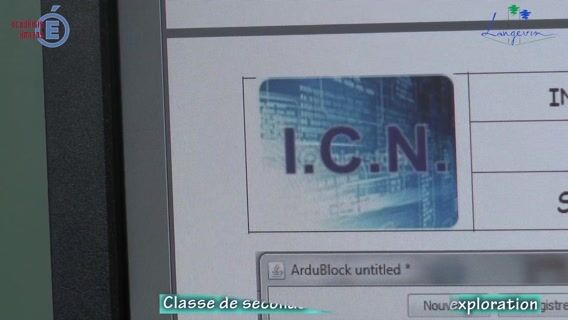 Projet « Robot commandé par smartphone » en enseignement d’exploration Seconde ICN au lycée Paul Langevin de Beauvais