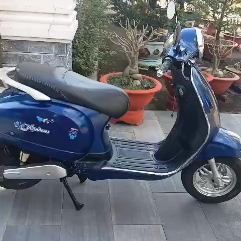 Xe máy điện Xanh dương Đã sử dụng. Mua bán Xe điện tại Thị xã Bến Cát Bình Dương được đăng bởi pham the cao hình 1