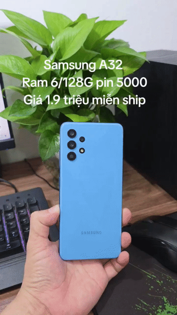Samsung Galaxy A32 6GB/128GB màn zin mượt full vân. Mua bán Điện thoại tại Quận Hà Đông Hà Nội được đăng bởi Shop Điện Thoại Cũ Zin hình 1
