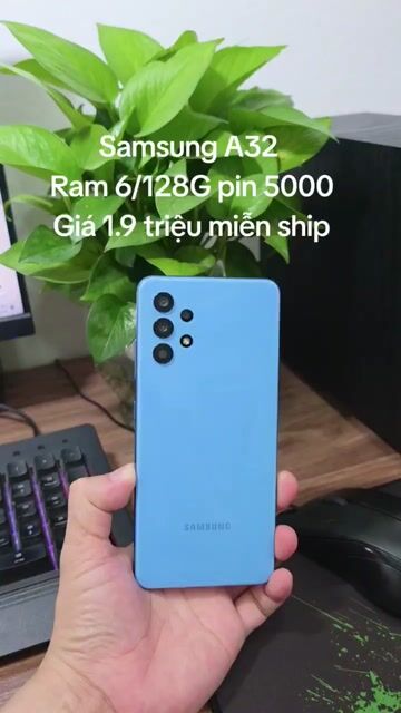 Samsung Galaxy A32 6GB/128GB màn zin mượt full vân. Mua bán Điện thoại tại Quận Hà Đông Hà Nội được đăng bởi Shop Điện Thoại Cũ Zin hình 1