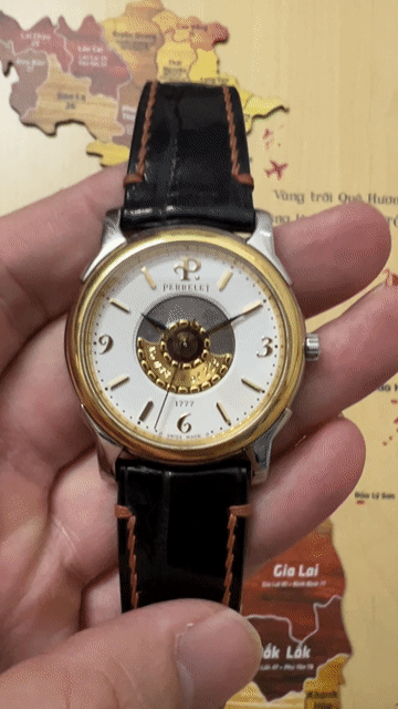 Đồng hồ Perrelet Limited niềng Vàng đúc 18k. Mua bán Đồng hồ tại Quận Hoàng Mai Hà Nội được đăng bởi Trí Nhân hình 1