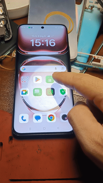 OPPO Reno 12 5G 256GB Đen Nứt kính. Mua bán Điện thoại tại Huyện Mỏ Cày Bắc Bến Tre được đăng bởi Nguyễn hoàng thiện  hình 1