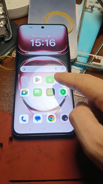 OPPO Reno 12 5G 256GB Đen Nứt kính. Mua bán Điện thoại tại Huyện Mỏ Cày Bắc Bến Tre được đăng bởi Nguyễn hoàng thiện  hình 1