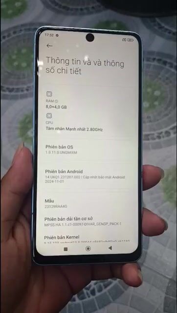 Xiaomi Redmi Note 13 128GB Xanh. Mua bán Điện thoại tại Quận Bình Tân Tp Hồ Chí Minh được đăng bởi Quốc Huy hình 1