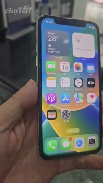Apple iPhone X 64GB Bạc Đã sử dụng. Mua bán Điện thoại tại Quận Thanh Xuân Hà Nội được đăng bởi Quá Nhi hình 1