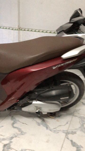 Honda Vision 2020 Đỏ khoá cơ (thường). Mua bán Xe máy tại Quận Bình Tân Tp Hồ Chí Minh được đăng bởi Minh Nhật hình 1