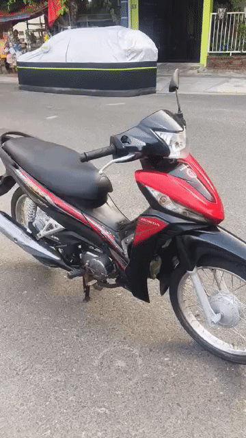 Honda Wave RSX FI BS 2015 Đỏ đen. Mua bán Xe máy tại Quận Thanh Khê Đà Nẵng được đăng bởi bơ xitrum  hình 1