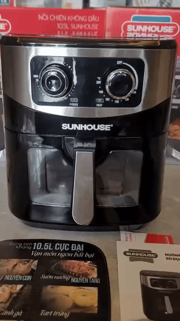 Nồi chiên không dầu Sunhouse SHD 4038. Mua bán Bếp, lò, đồ điện nhà bếp tại Huyện Quốc Oai Hà Nội được đăng bởi Nguyễn Lan Vi hình 1