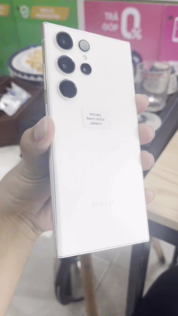 Samsung Galaxy S23 Ultra 512GB Trắng kem Likenew. Mua bán Điện thoại tại Quận Ngô Quyền Hải Phòng được đăng bởi minmobile HP hình 1