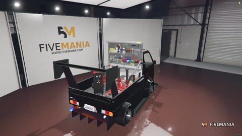 FIVEM Cdy2c | Custom Mini Pickup Truck Add-On | Widebody Kit | Custom Wheels | Tuning Parts | Bed Equipment | Add-On | Optimized | Fivem Ready | High Quality, video preview