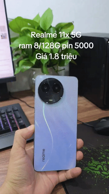 Realme 11x 5G 8GB/128GB zin thanh lý giá rẻ. Mua bán Điện thoại tại Quận Hà Đông Hà Nội được đăng bởi Shop Điện Thoại Cũ Zin hình 1