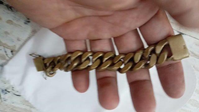 Vòng tay Vàng đồng 18K unisex. Mua bán Phụ kiện thời trang khác tại Quận 8 Tp Hồ Chí Minh được đăng bởi  poony house hình 1