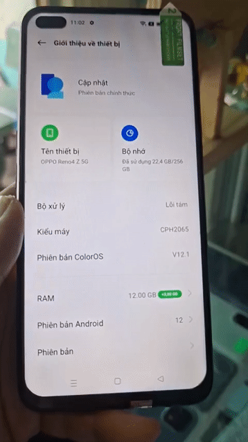 Oppo Reno 4Z 5G ram 12/256gb zin đẹp keng 100%. Mua bán Điện thoại tại Quận Bình Tân Tp Hồ Chí Minh được đăng bởi Việt Khánh hình 1