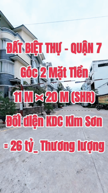Mua bán Đất Quận 7 Tp Hồ Chí Minh diện tích 220 m² giá 26 tỷ