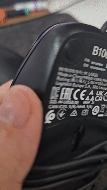 Chuột Logitech B100 Đen. Mua bán Phụ kiện (Màn hình, Chuột...) tại Quận Gò Vấp Tp Hồ Chí Minh được đăng bởi Phạm Nam hình 1