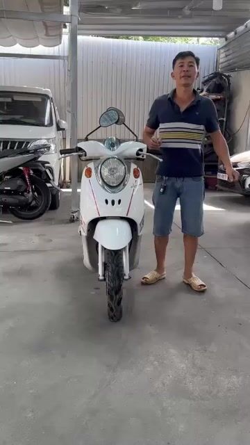 Yamaha Mio Classico 110 Trắng nâu 2011 Bstp xe rin. Mua bán Xe máy tại Quận Tân Phú Tp Hồ Chí Minh được đăng bởi nguyenxuanthinh quận tân phú  hình 1