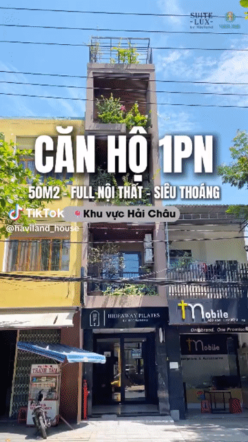Cho thuê Căn hộ Chung cư Quận Hải Châu Đà Nẵng diện tích 45 m² giá 18 triệu/tháng