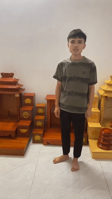Bàn thờ Gỗ Nâu Tam cấp. Mua bán Nội thất, đồ gia dụng khác tại Huyện Kim Bảng Hà Nam được đăng bởi nguyễn tuấn vỹ hình 1