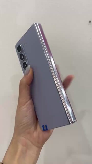 Samsung Fold 5 256GB màu xanh zin đẹp BH 1 đổi 1. Mua bán Điện thoại tại Quận Cầu Giấy Hà Nội được đăng bởi Henry Shop hình 1