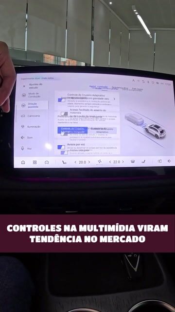 CONTROLES NA MULTIMÍDIA VIRAM TENDÊNCIA NO MERCADO #somautomotivo
