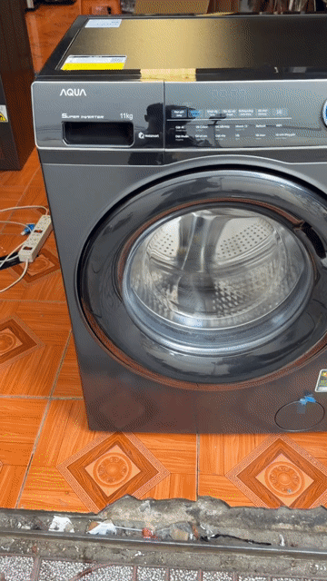 Máy giặt Aqua 11kg cửa trên. Mua bán Máy giặt tại Quận Gò Vấp Tp Hồ Chí Minh được đăng bởi Điện Máy Giá Kho Miền Nam hình 1