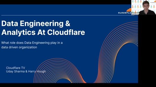 Thumbnail image for video "📊   Data Engineering and Analytics at Cloudflare"