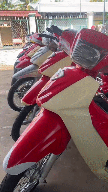Suzuki RG Sports màu Đỏ. Mua bán Xe máy tại Quận Ô Môn Cần Thơ được đăng bởi Lê Tiến hình 1