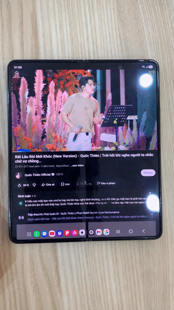 Samsung Z Fold 5  2 sim (1sim+1 esim) 512gb/12gb. Mua bán Điện thoại tại Quận Phú Nhuận Tp Hồ Chí Minh được đăng bởi Tấn Dũng hình 1