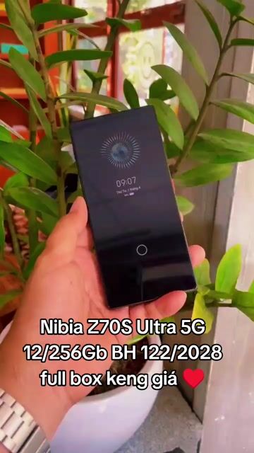 Nubia Z70S Ultra 5G 256GB Đen 99%. Mua bán Điện thoại tại Thành phố Mỹ Tho Tiền Giang được đăng bởi LH Max Dilys hình 1