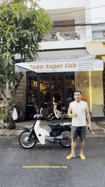 Honda Cub 50cc 50cc Xanh lá, Trắng Nhật Bản. Mua bán Xe máy tại Quận Thanh Khê Đà Nẵng được đăng bởi Mj Vân Nguyễn hình 1