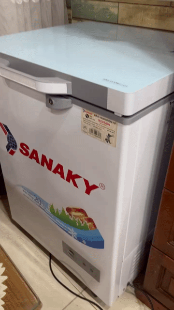 Tủ đông Sanaky 100 lít Trắng. Mua bán Tủ lạnh tại Quận Bình Thạnh Tp Hồ Chí Minh được đăng bởi Trương Thị Quỳnh Trâm  hình 1