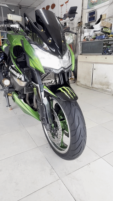 Kawasaki Z1000 ABS 2013 Xanh lá. Mua bán Xe máy tại Thành phố Vĩnh Long Vĩnh Long được đăng bởi Trung tin hình 1