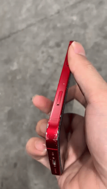 iPhone 13 mini lock 512GB Đỏ Đã dùng. Mua bán Điện thoại tại Huyện Tiên Du Bắc Ninh được đăng bởi Quân Đức (khói) hình 1