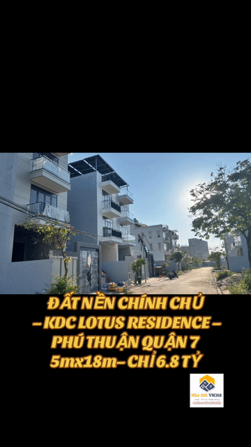 Mua bán Đất Lotus Residence Quận 7 Tp Hồ Chí Minh diện tích 90 m² giá 6,8 tỷ