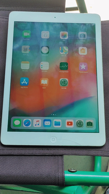 Apple iPad Air 1 32GB Bạc. Mua bán Máy tính bảng tại Quận Bình Tân Tp Hồ Chí Minh được đăng bởi Chuyên Xác Sống  hình 1