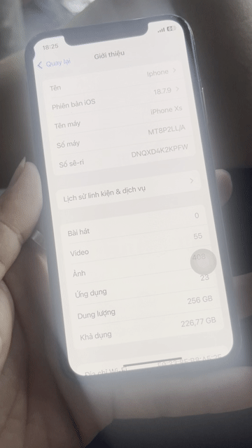 Apple iPhone Xs 256GB Vàng Đã qua sử dụng. Mua bán Điện thoại tại Quận Thanh Xuân Hà Nội được đăng bởi Anh Đức hình 1