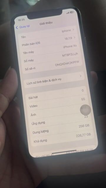 Apple iPhone Xs 256GB Vàng Đã qua sử dụng. Mua bán Điện thoại tại Quận Thanh Xuân Hà Nội được đăng bởi Anh Đức hình 1