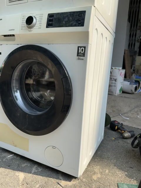 Máy giặt Toshiba 8.5kg cửa trước. Mua bán Máy giặt tại Quận 12 Tp Hồ Chí Minh được đăng bởi Kệ Sắt Bình Lợi hình 1