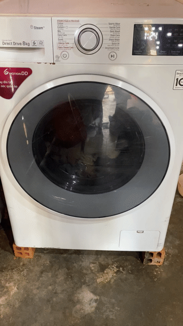 Máy giặt LG 8kg Direct Drive. Mua bán Máy giặt tại Huyện Cư Kuin Đắk Lắk được đăng bởi Tiến Huy hình 1