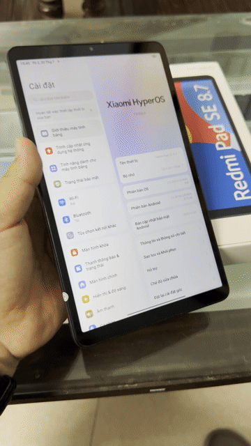 Xiaomi Redmi Pad SE 8.7 4GB/128GB Xám Fullbox. Mua bán Máy tính bảng tại Thành phố Nam Định Nam Định được đăng bởi Trí Dũng Store hình 1