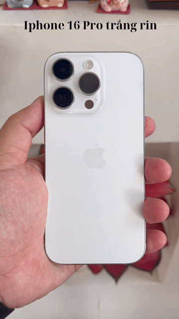 Apple iPhone 16 Pro 128GB Trắng 2 eSIM. Mua bán Điện thoại tại Thành phố Đà Lạt Lâm Đồng được đăng bởi Điện thoại giá rẻ Đà Lạt hình 1