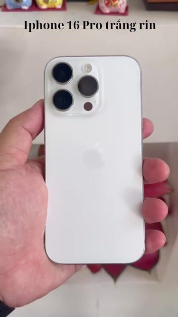 Apple iPhone 16 Pro 128GB Trắng 2 eSIM. Mua bán Điện thoại tại Thành phố Đà Lạt Lâm Đồng được đăng bởi Điện thoại giá rẻ Đà Lạt hình 1