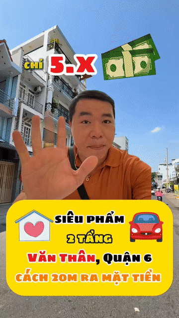 Mua bán Nhà ở Quận 6 Tp Hồ Chí Minh diện tích 44 m² giá 5,43 tỷ